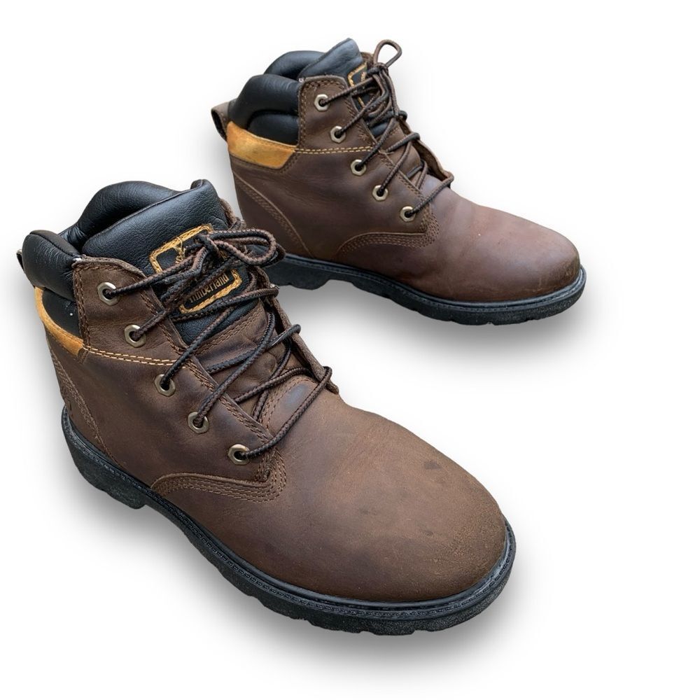 Timberland Brown and Black Kids Boots